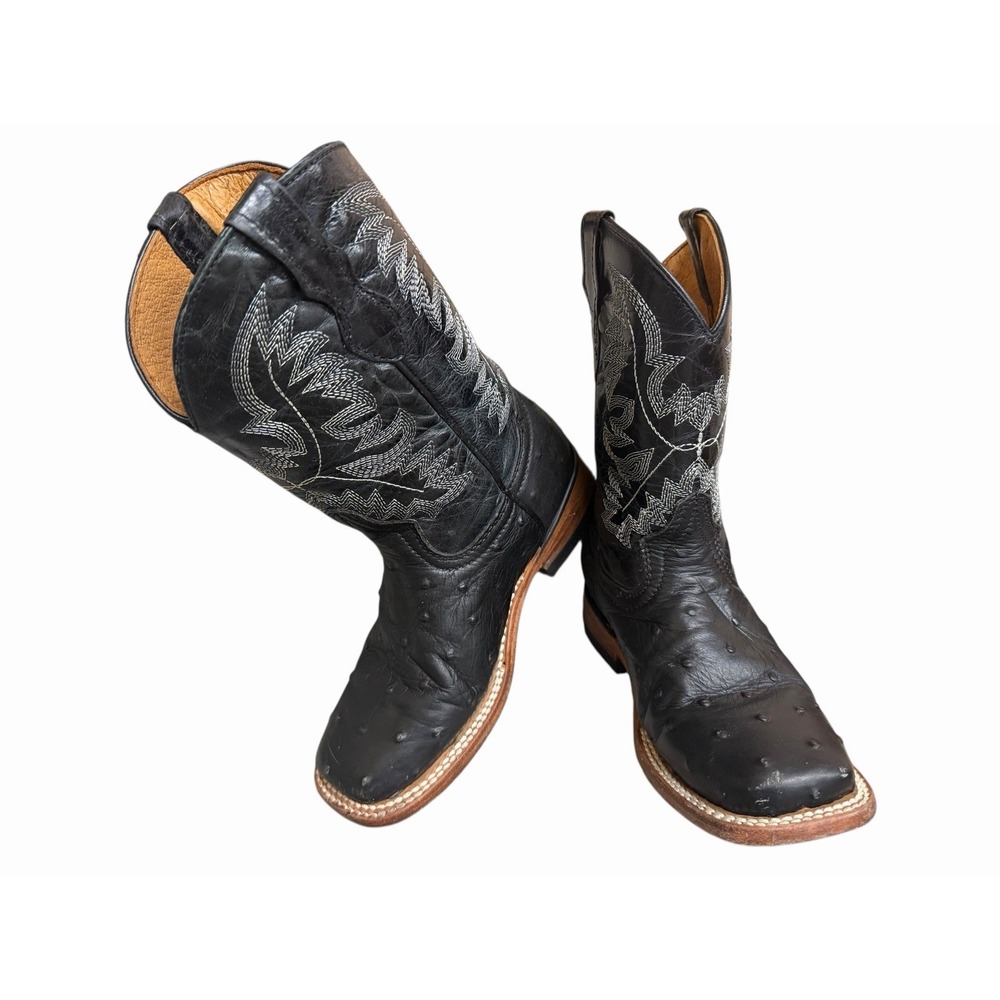 Veretta Kids Black‎ Leather Boots Size 21